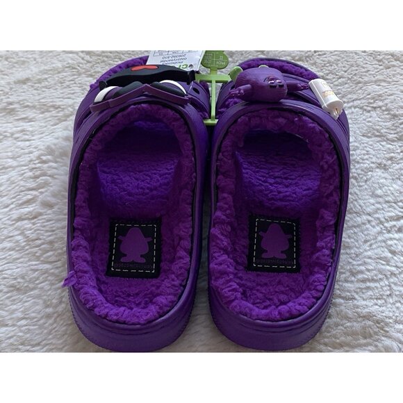 Crocs McDonalds Grimace Cozzzy Sandal Purple Men’s Sz 4 Women’s 6 FurLined Fuzzy - Picture 8 of 12